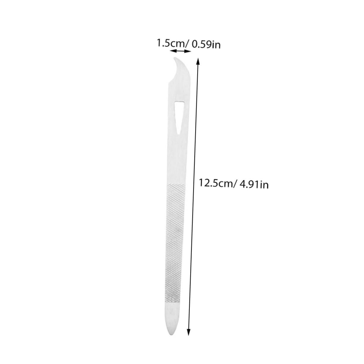 Healeved Healeved Nail Files and Buffers 15pcs Set Metal Fingernail Files for Manicure and Pedicure