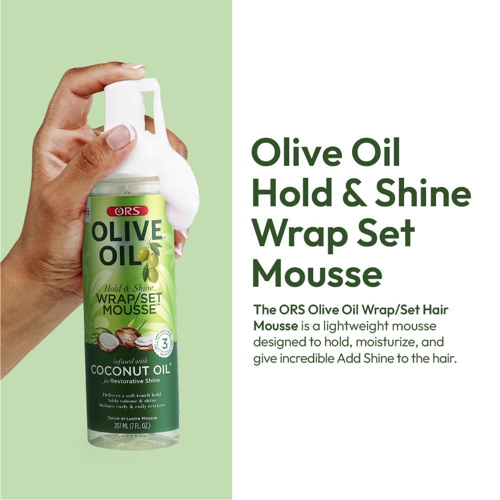 ORS Olive Oil ORS Olive Oil Hold & Shine Wrap/Set Mousse