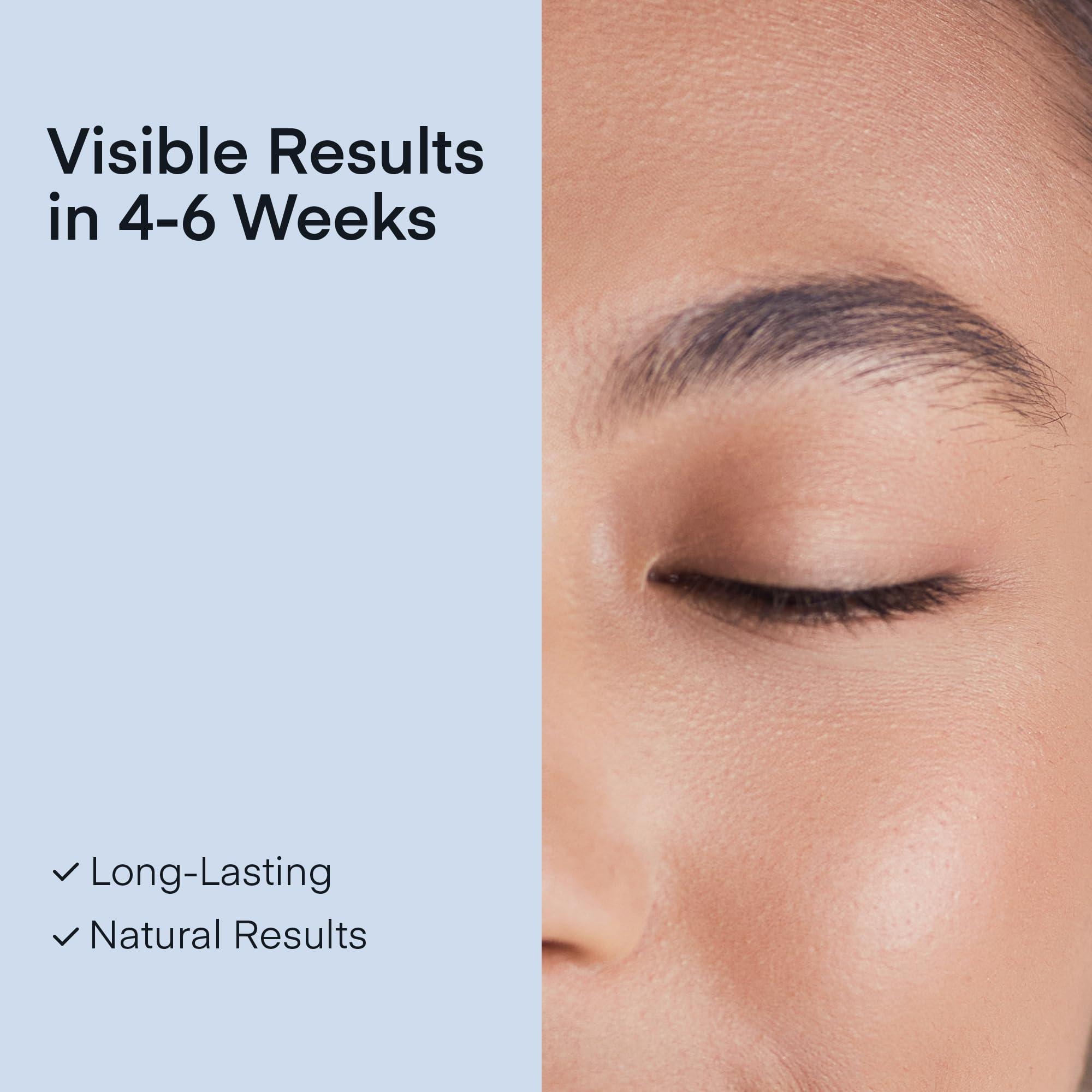 TEREZ & HONOR Eyebrow Growth Serum - Natural Eyebrow Serum and Enhancer for Thicker Brows and Grow Bows Faster, Longer, Fuller - 5mL