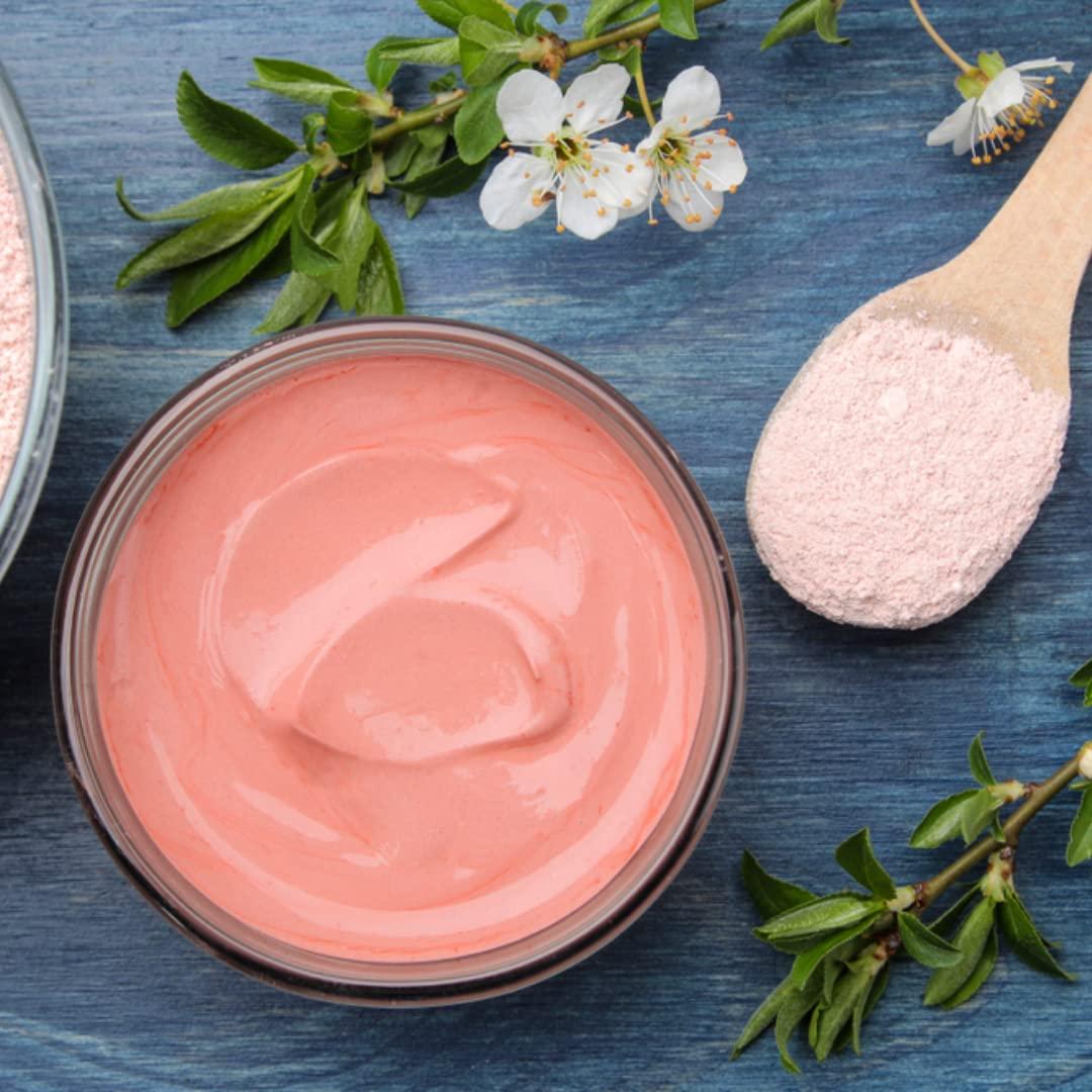 SVATV SVATV French Pink Clay | Montmorillonite Powder | Rose Clay | Hydrating & Rejuvenate Skin care Powder | Natural Face Mask | Used For Soap Making - 227 Gram, Half Pound, 8 Ounce.