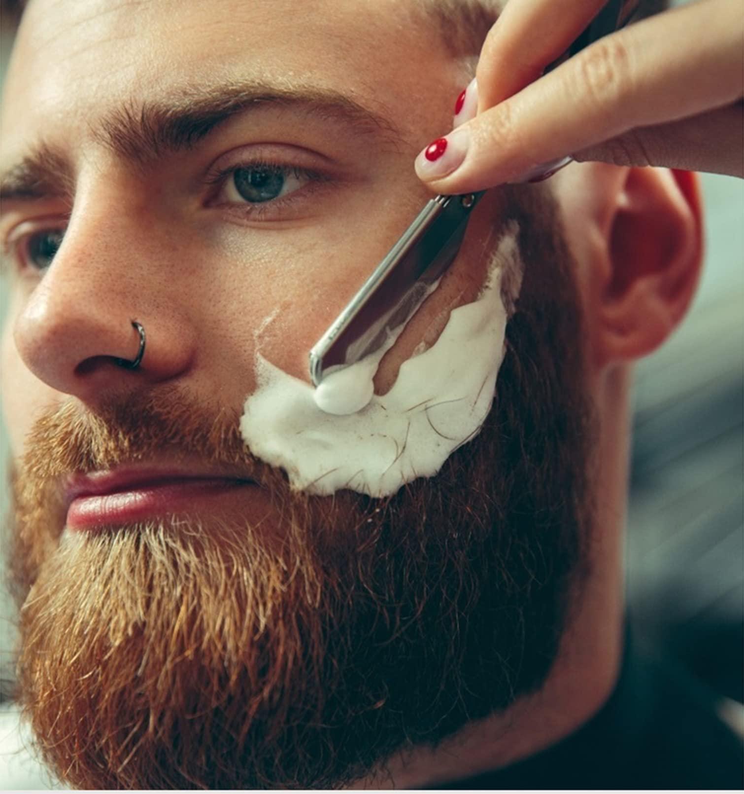 Ralsko Straight Razor Kit - Best Straight Razor, Shave Ready Straight Edge Razor, Strop + Brush, Straight Razor for Men, Complete Straight Razor Shaving Kit, Great Gift