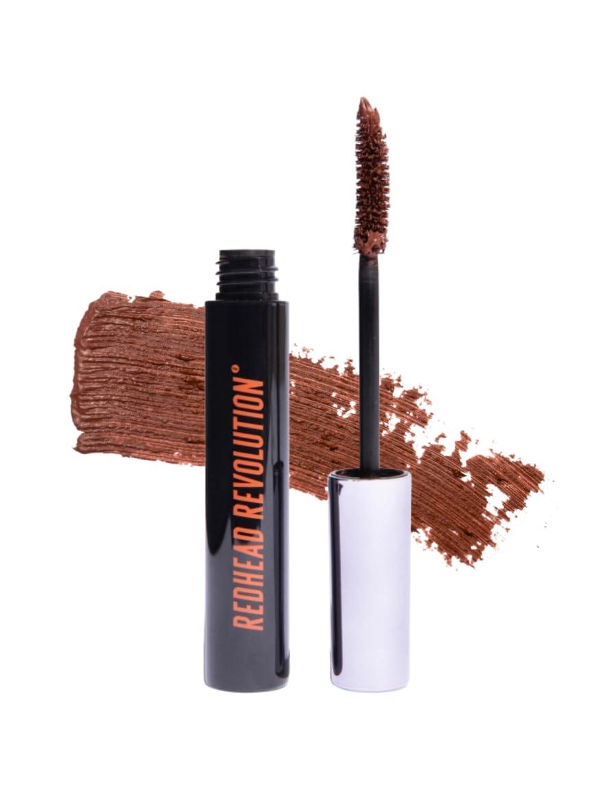 Redhead Revolution Redhead Revolution\'s Vegan Gingerlash Redhead Mascara | Auburn Brown Mascara for Redheads & Blondes (Honest Auburn)