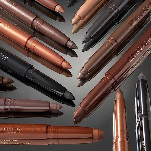 LAURA GELLER NEW YORK LAURA GELLER NEW YORK Kajal Longwear Kohl Eyeliner Pencil - Clove Kohl - Caffeine and Vitamin E - Smooth & Blendable Liner - Built-In Sharpener