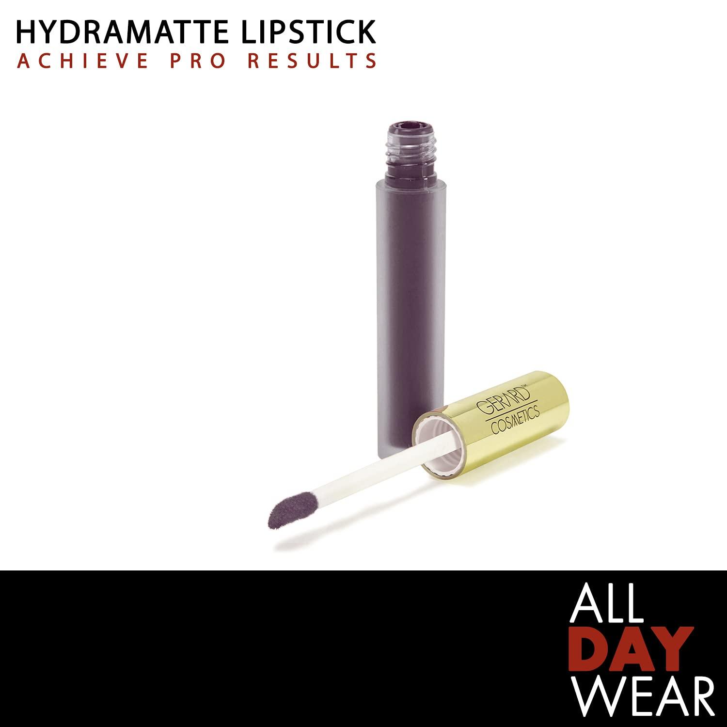 Gerard Cosmetics Gerard Cosmetics HydraMatte Liquid Lipstick Gravity, Grey Lipstick with Matte Finish, Long Lasting and Non Drying, Super Pigmented Fully Opaque Lip Color