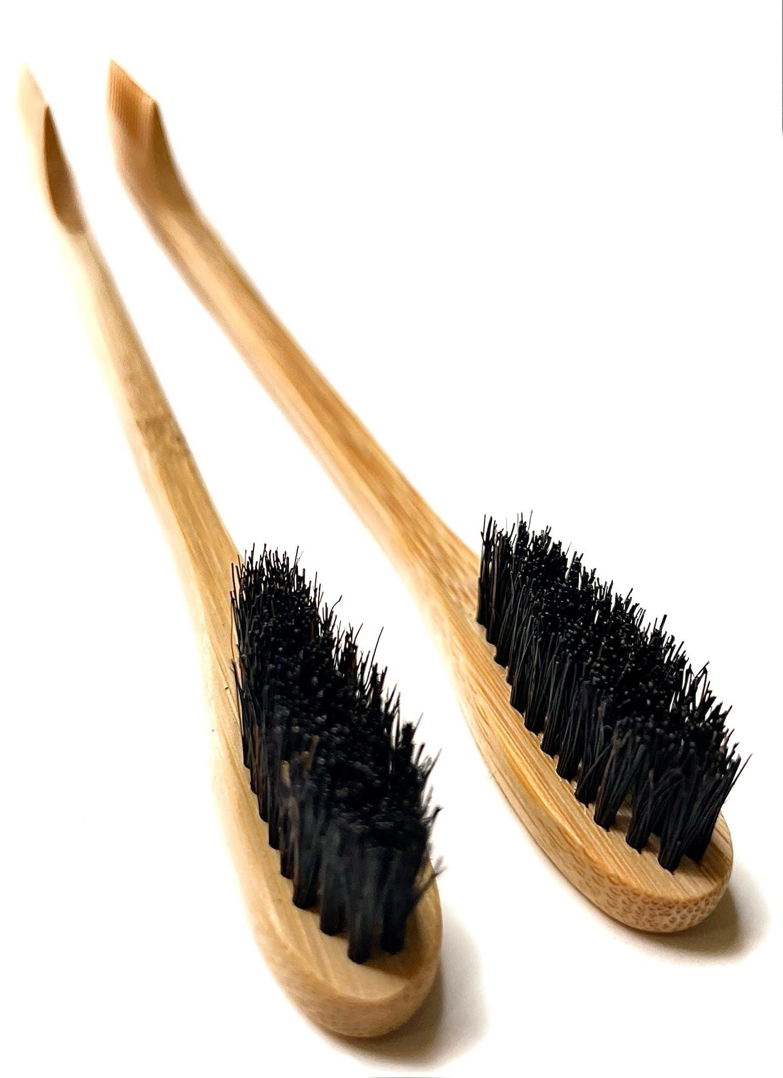 Green Beard Grmng Sapling Mustache Brush & Comb (2-pack) from Green Beard Grmng - Boar Bristle & Bamboo