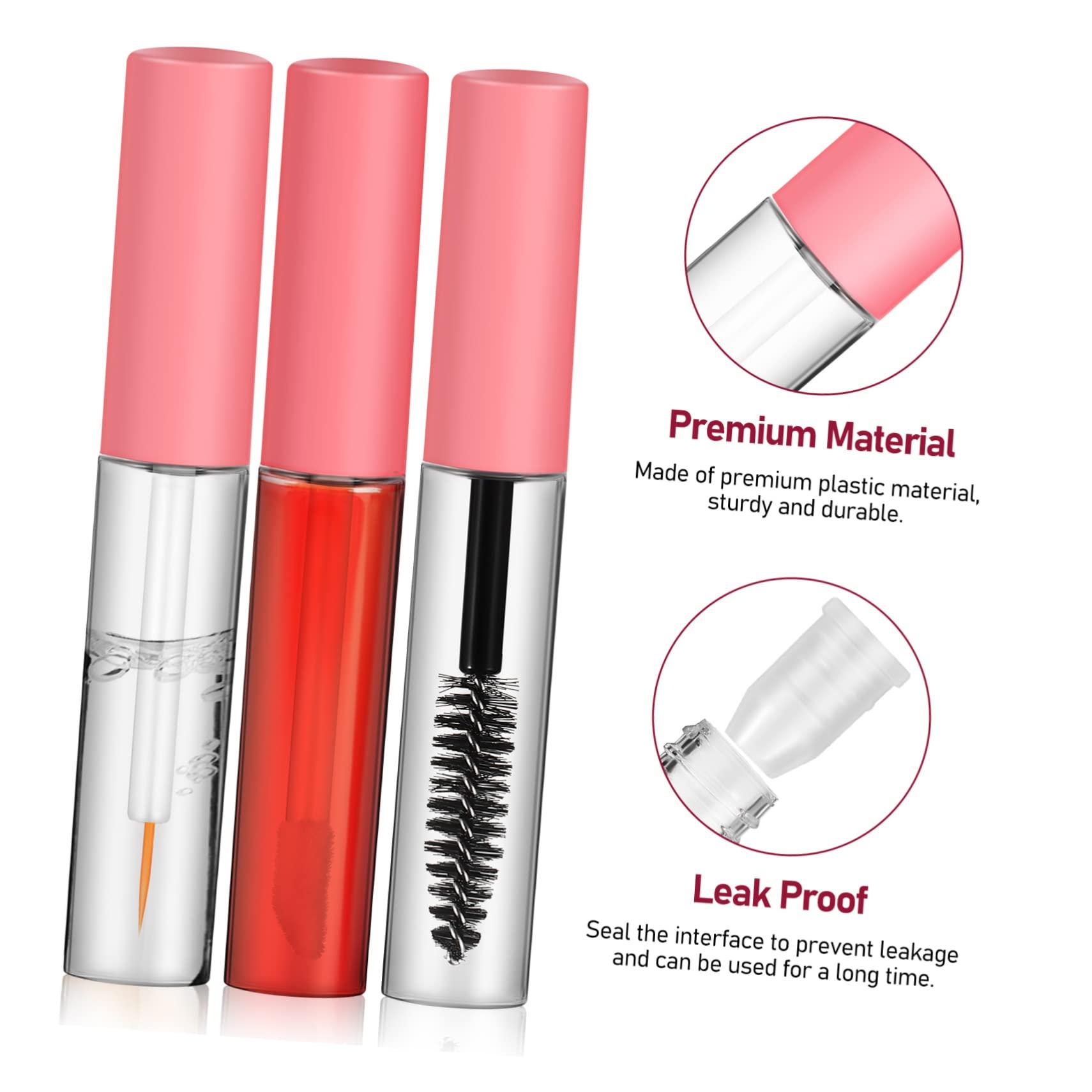 Angoily Angoily 6 Pcs Empty Bottle Mascara Tube Wand Clear Mascara Container Refillable Eyelash Tubes Mascara Tubes Wand Eyelash Container Bottle Empty Eyelash Bottle Lashes Glue Extend Leakproof