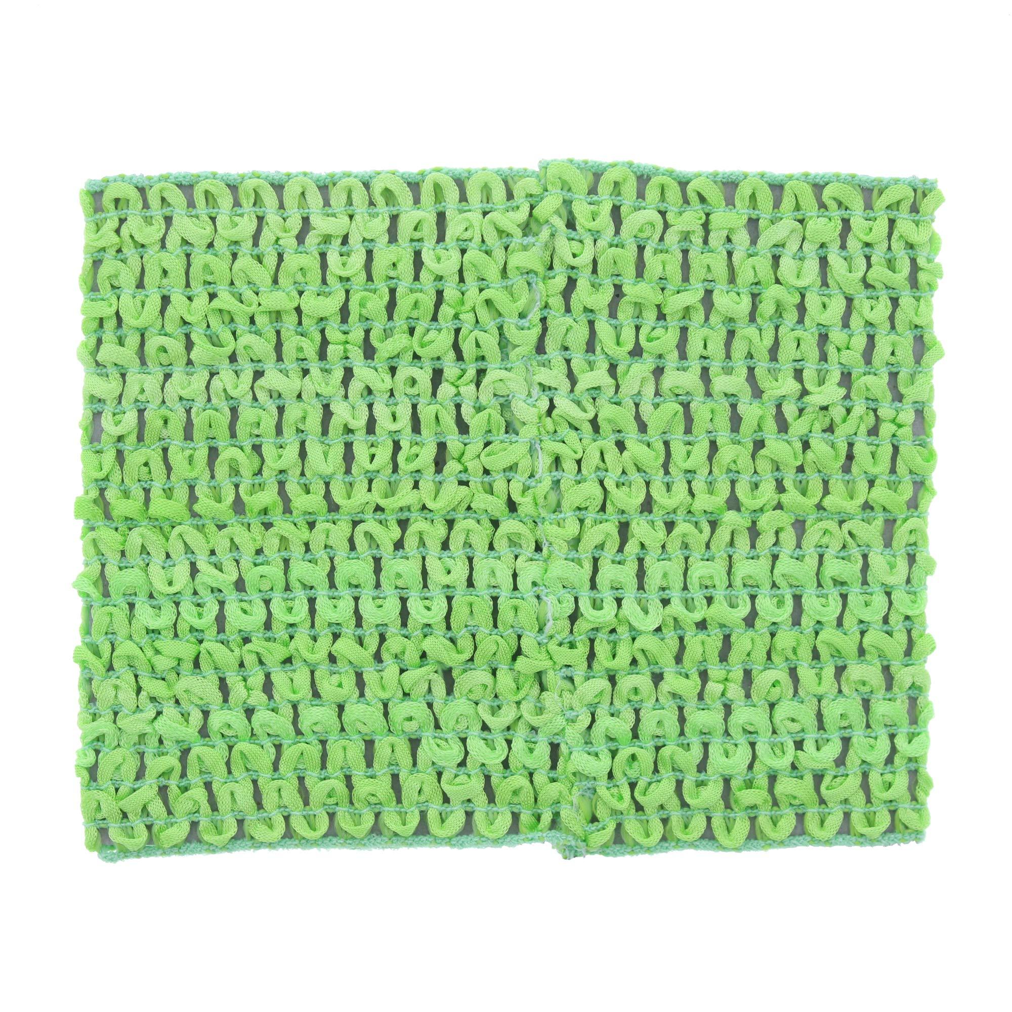 Zac's Alter EgoÂ Zac's Alter Ego Women's Elasticated Wide Crochet Headband Approx. 13.5Cm Lime Green