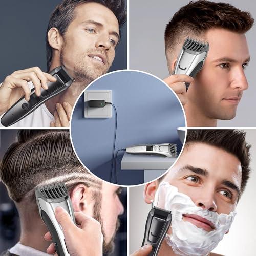 XHUCHINMAL 1.9V Charger for Panasonic Beard Hair Trimmer ER-GB80 ER-GB70 ER-GB60 ER-GK80-S Power Cord for Panasonic Trimmer RE9-45 RE9-52 RE9-70 RE9-86 RE9-46 RE9-49 RE9-76 RE9-52 RC3-27 RC3-32 1.4A AC Adapter