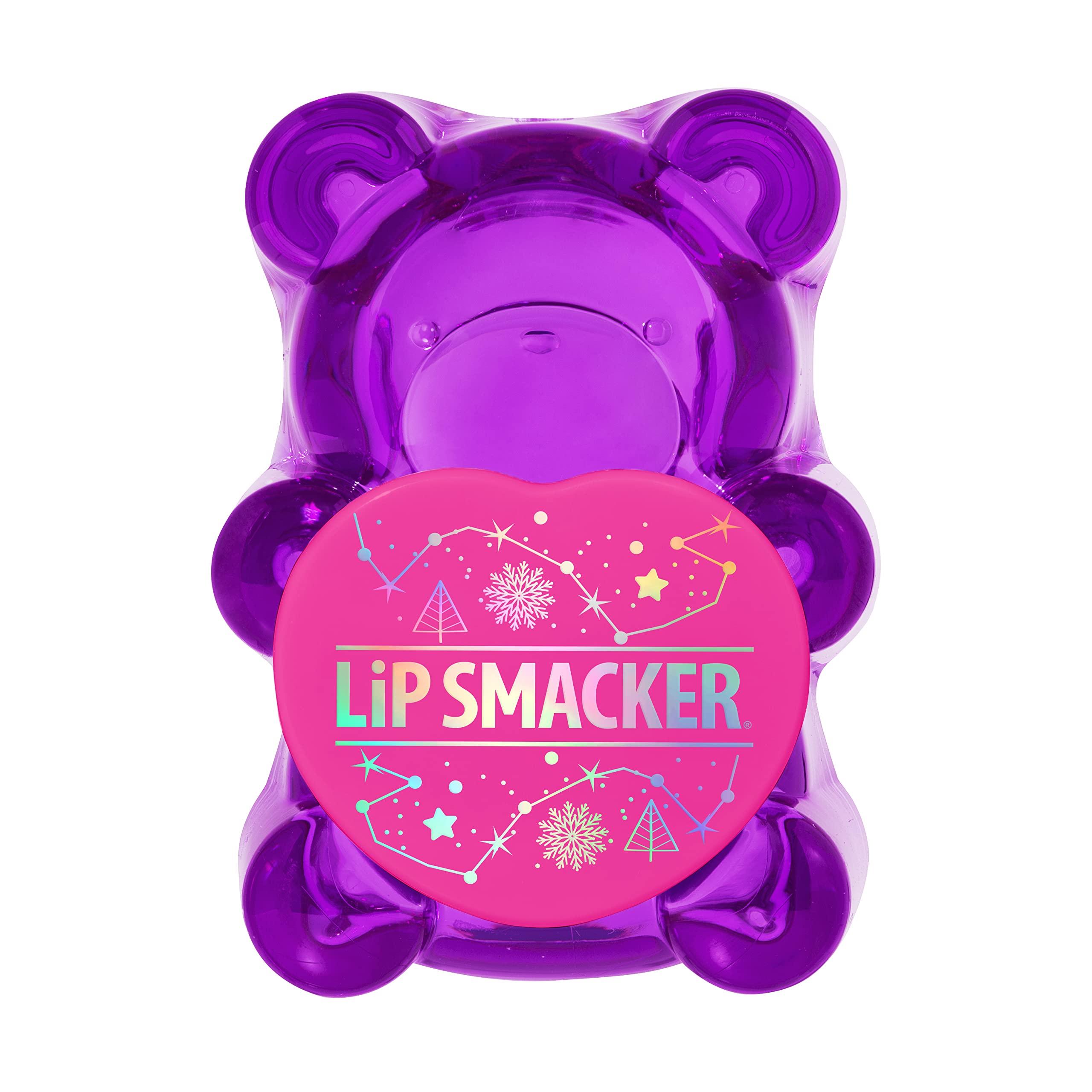 Lip Smacker Lip Smacker Holiday Sugar Bear Flavored Lip Balm Gum Drop Purple Stocking Stuffer