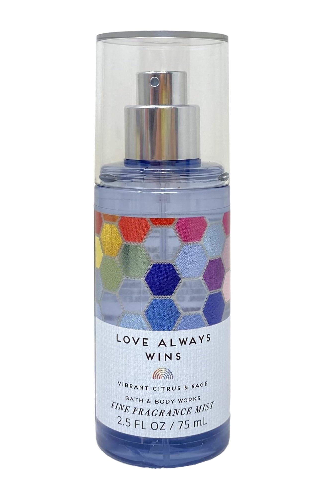 Bath and Body Work Generic Bath and Body Work Love Always Wins 2 Piece Set - Mist and Body Cream - Travel Size
