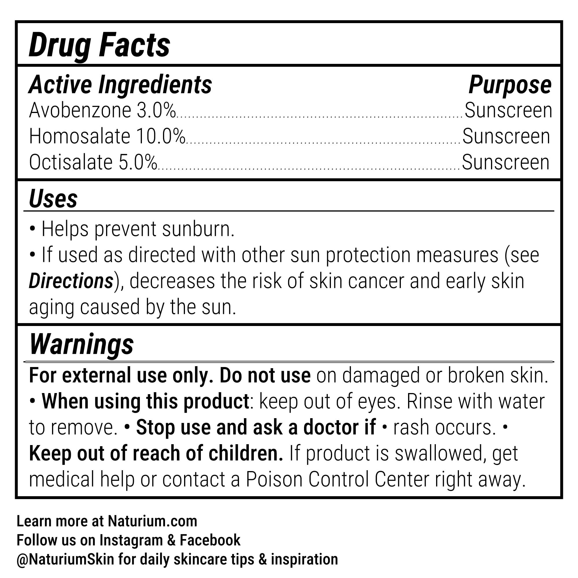 Naturium Naturium Dew-Glow Tinted Moisturizer SPF 50+ Medium, Daily Moisturizing Sunscreen & Face Primer with Tint, Skin Protector with Dewy Finish, 1.7 oz