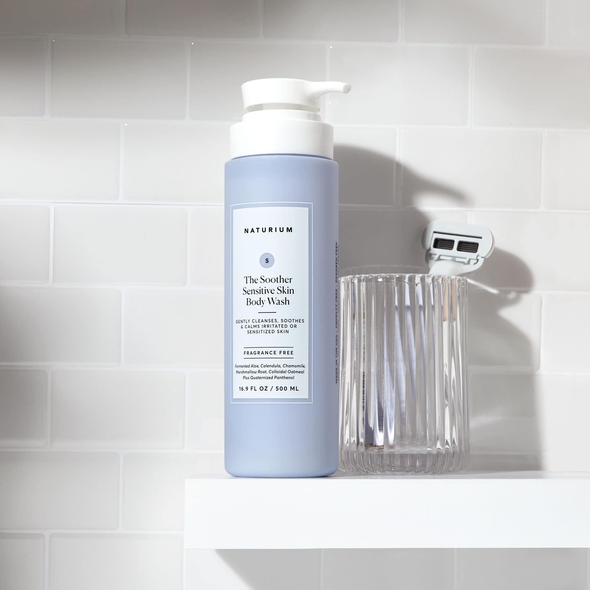 Naturium Naturium The Soother Sensitive Skin Body Wash, Gentle Skin-Soothing Formula, 16.9 oz