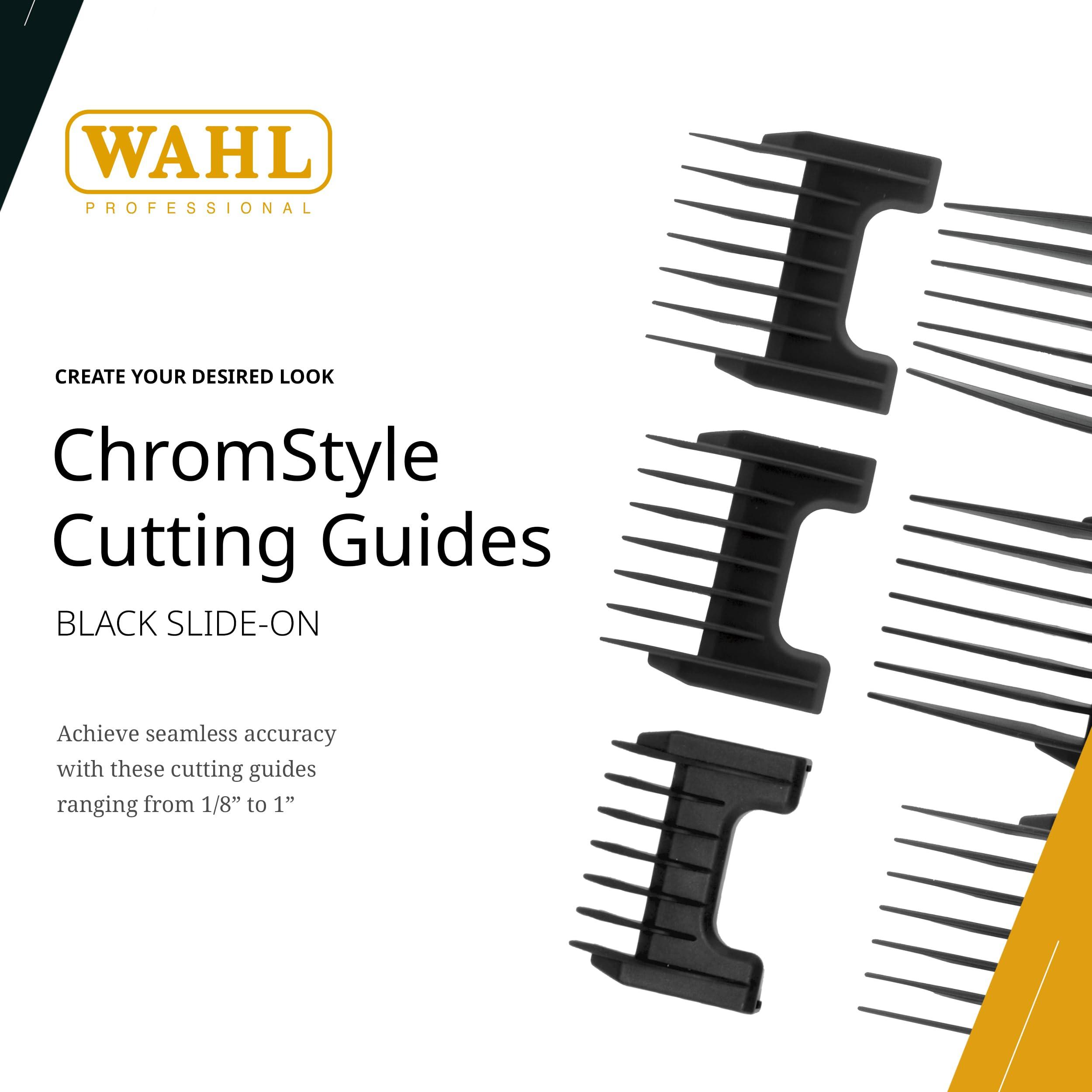 Wahl Professional Wahl Professional Chromstyle Cutting Guides 1/8 Range Color Coded Replacement Clipper Guards