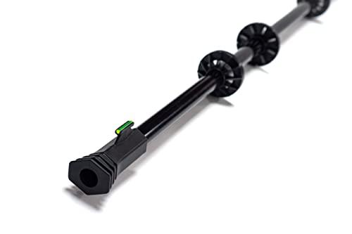 Black Rhino Blowguns Kayos 2 Professional .625 Blowgun 4 Foot Long 1 Piece Black Anodize (Anodize Black)