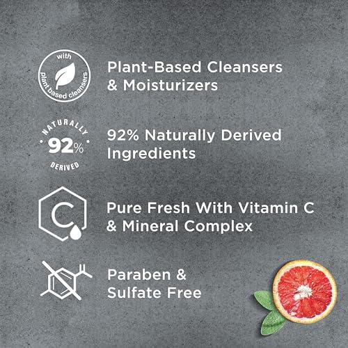 DOVE MEN + CARE Dove Men+Care 2-in-1 Shampoo + Conditioner Pure Fresh Orange & Sage for Strong, Healthy-Looking Hair, with Vitamin C & Mineral Complex, 17.5 oz