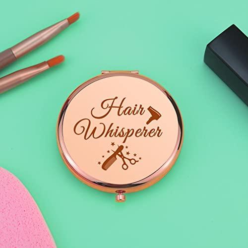 Mwphuy Hair Stylist Gifts for Women Hairdresser Gifts Hairdresser Gifts Hairstylist Birthday Gift Thank You Gifts Appreciation Gifts Compact Makeup Mirror for Hairstylist Salon Owner