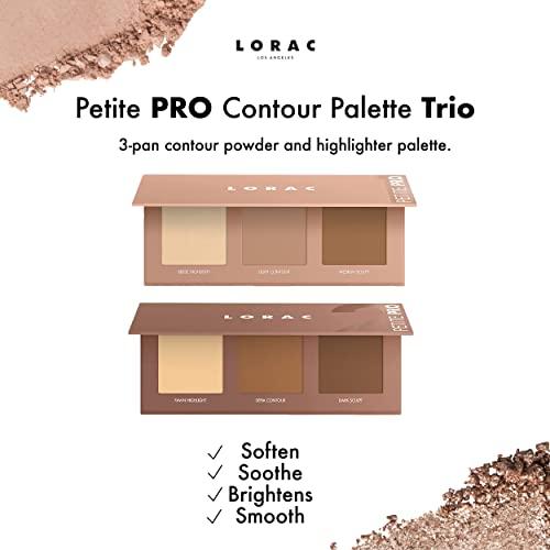 LORAC LORAC Petite PRO Contour Palette | Contour Powder Makeup| Highlighter Makeup | Mirror Compact