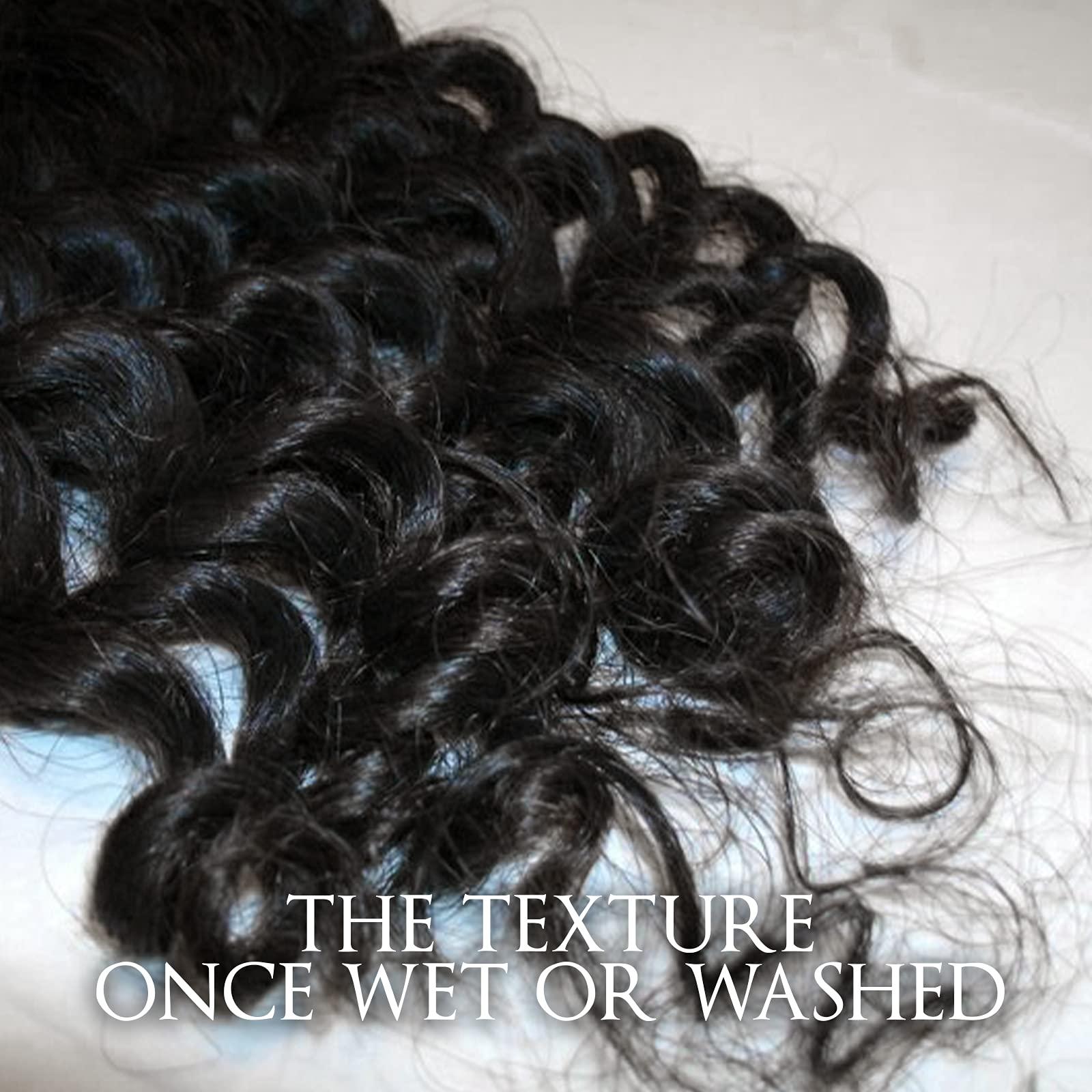 coco larue CoCo La Rue | Tight Curly Hair Extension |24\' Inches Black | Human hair | Malaysian Tight Curls | Thick soft and bouncy | Heat protective | Natural Replacements Black | 4oz Kinky Hair Extensions | Wavy Hair Extensions | Human Hair Extensions| Tangle