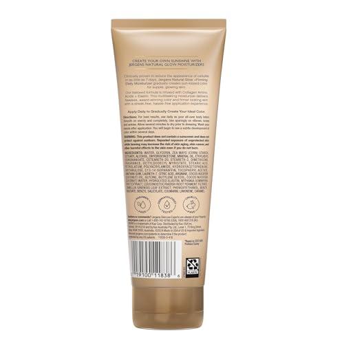 Jergens Jergens Natural Glow +Firming Self Tanner Body Lotion, Medium to Deep Skin Tone, Sunless Tanning Moisturizer with Collagen and Elastin, Helps to Visibly Reduce Cellulite, 7.5 Oz, Pack of 2