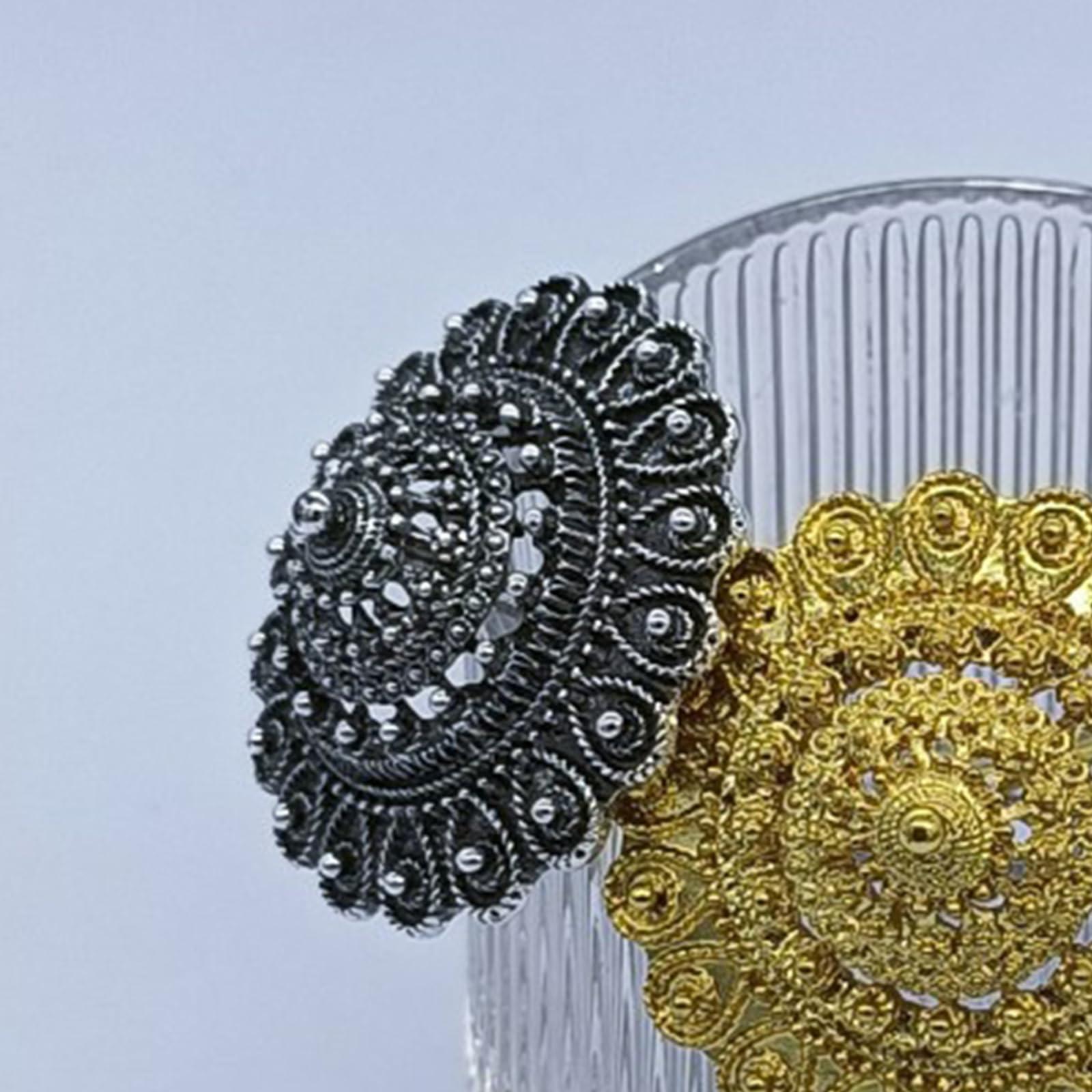 MODODO MODODO Gold Hair Chopstick Thai HairPin Thai Hair Stick Thai Dancer Headdress Hair Fork Thai Hair Jewelry Thai Hair Accessories Thai