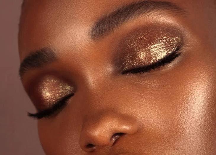 Natasha Denona Natasha Denona CHROMA CRYSTAL Liquid Eyeshadow - Sienna + Bonus Premium Korean BlueBerry Sheet Masque