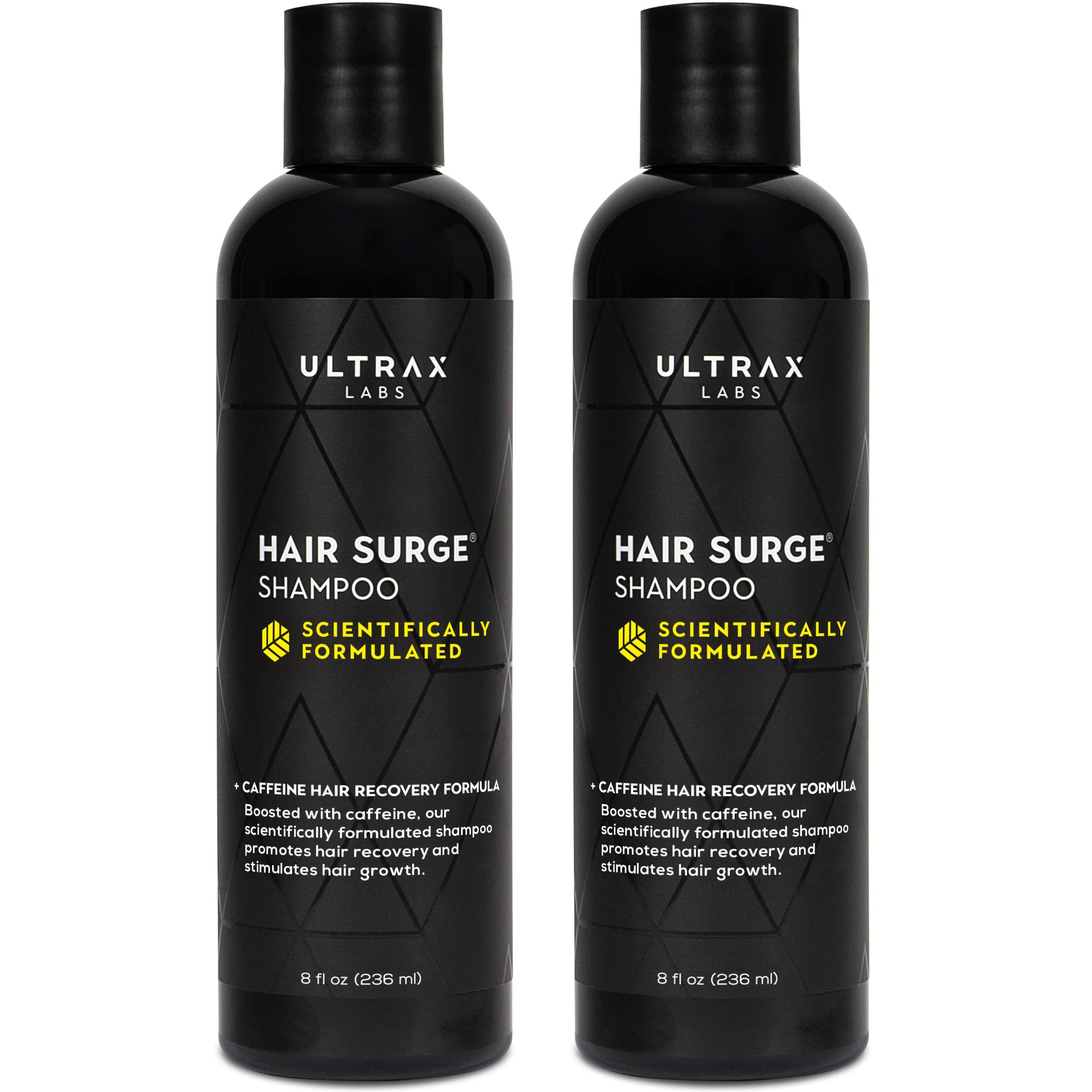 Ultrax Labs Ultrax Labs Hair Growth Shampoo for Thinning Hair and Hair Loss Shampoo for Women and Men, Hair Surge 8oz. | 2 Pack