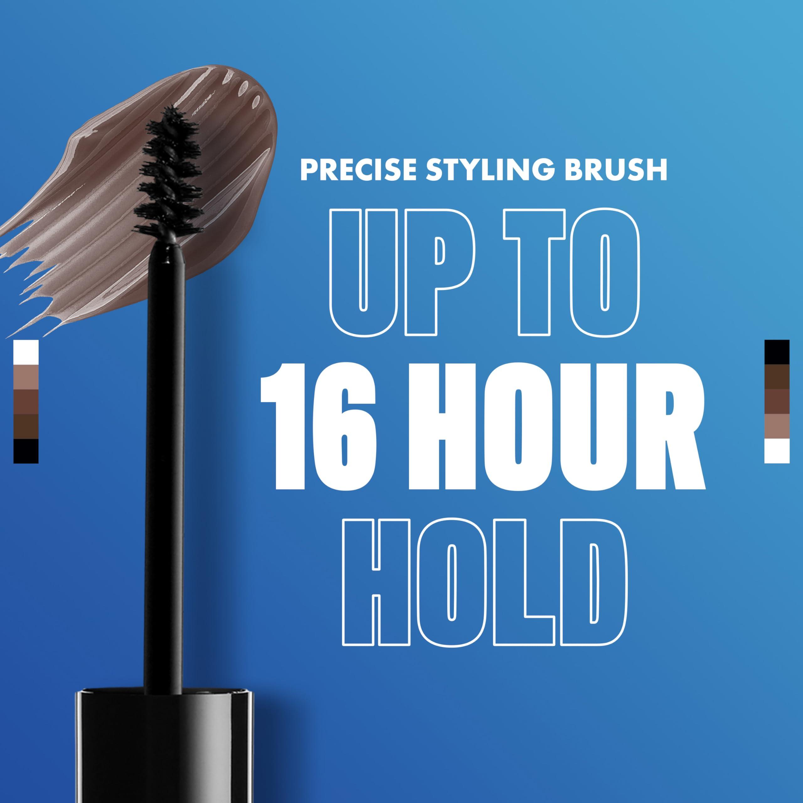 NYX PROFESSIONAL MAKEUP NYX PROFESSIONAL MAKEUP The Brow Glue, Extreme Hold Tinted Eyebrow Gel - Medium Brown