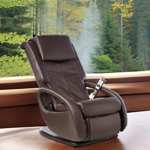 Human Touch Human Touch WholeBody 7.1 Living Room Recliner Massage Chair - Full Body Professional Grade Personal Massage - Relaxation w Heat for Targeted Stress + Muscle Pain Relief with Foot Calf - Espresso