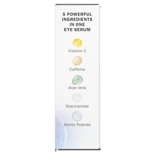 Olay Olay Super Eye Serum - Vitamin C, Caffeine, Niacinamide, Amino Peptide, Aloe Vera - Brightens Dark Circles, Anti-Wrinkle, Anti-Aging, Brightening, Smooths Fine Lines, Firming, Hydrating, 0.45 Oz