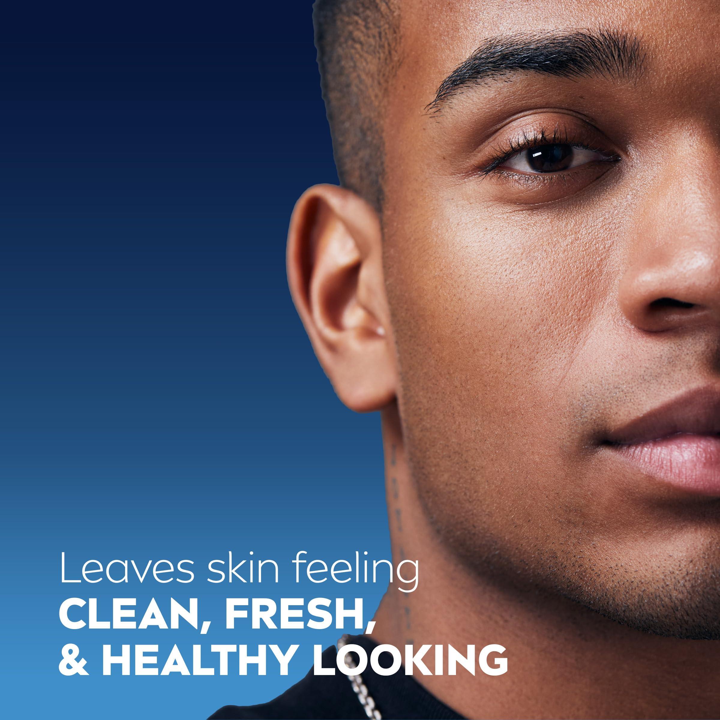 Nivea Men Nivea Men Deep Clean Face Wash and Scrub With Natural Charcoal, Exfoliating Face Wash for Men Removes Excess Oil, Dirt and Impurities, Beard Friendly, 2.5 Fl Oz Tube, Pack of 3