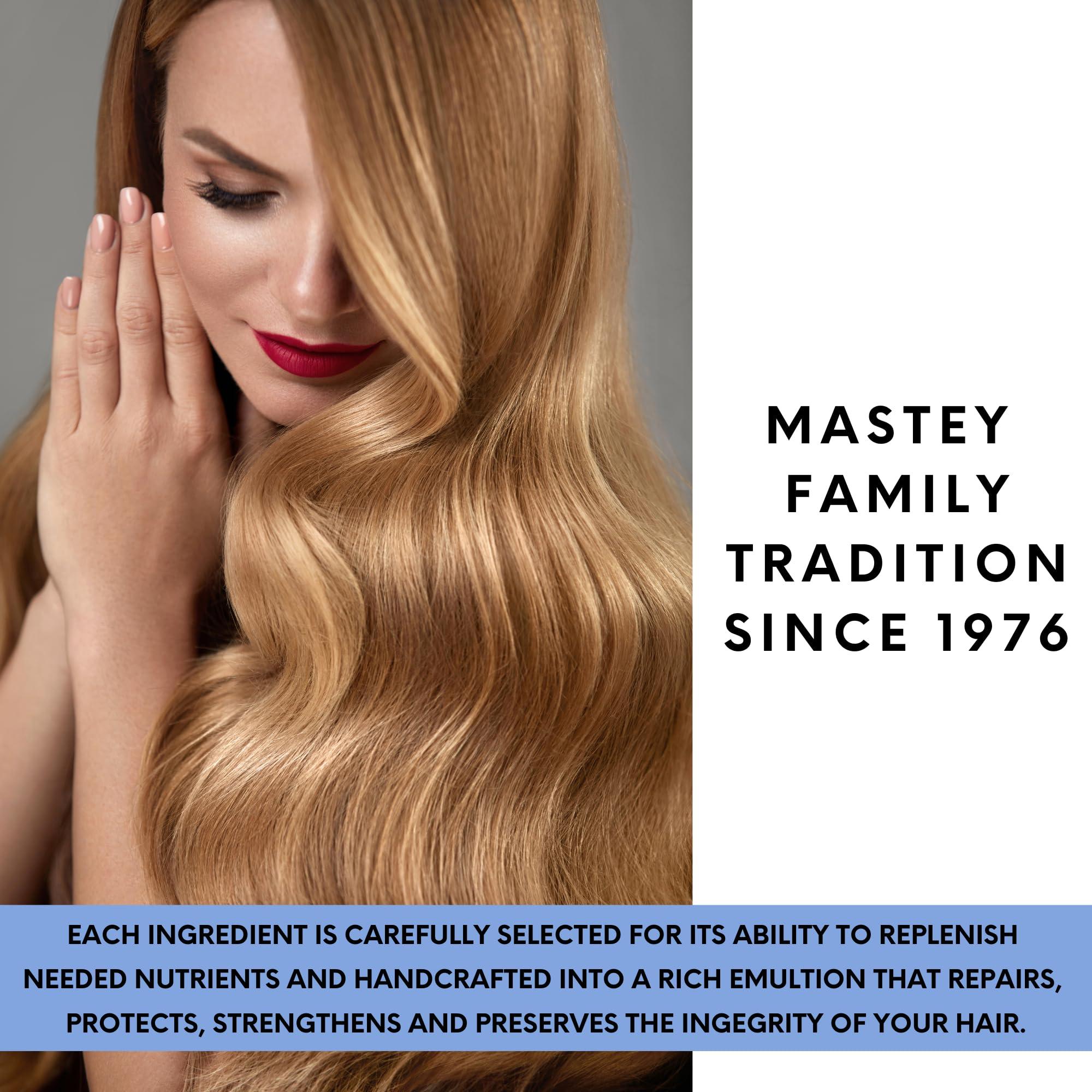 Mastey Mastey Paris Professional Cream Hair Care, Sulfate Free, Lipid & Amino Acid Fortified, with UV Blocking Antioxidants - 33 fl oz (Shampoo plus Conditioner)