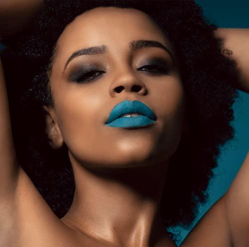 KUCKIAN COSMETICS KEROSENE, by Kuckian - Halloween 12-Hour Aqua Teal Lipstick - Vegan & Cruelty Free