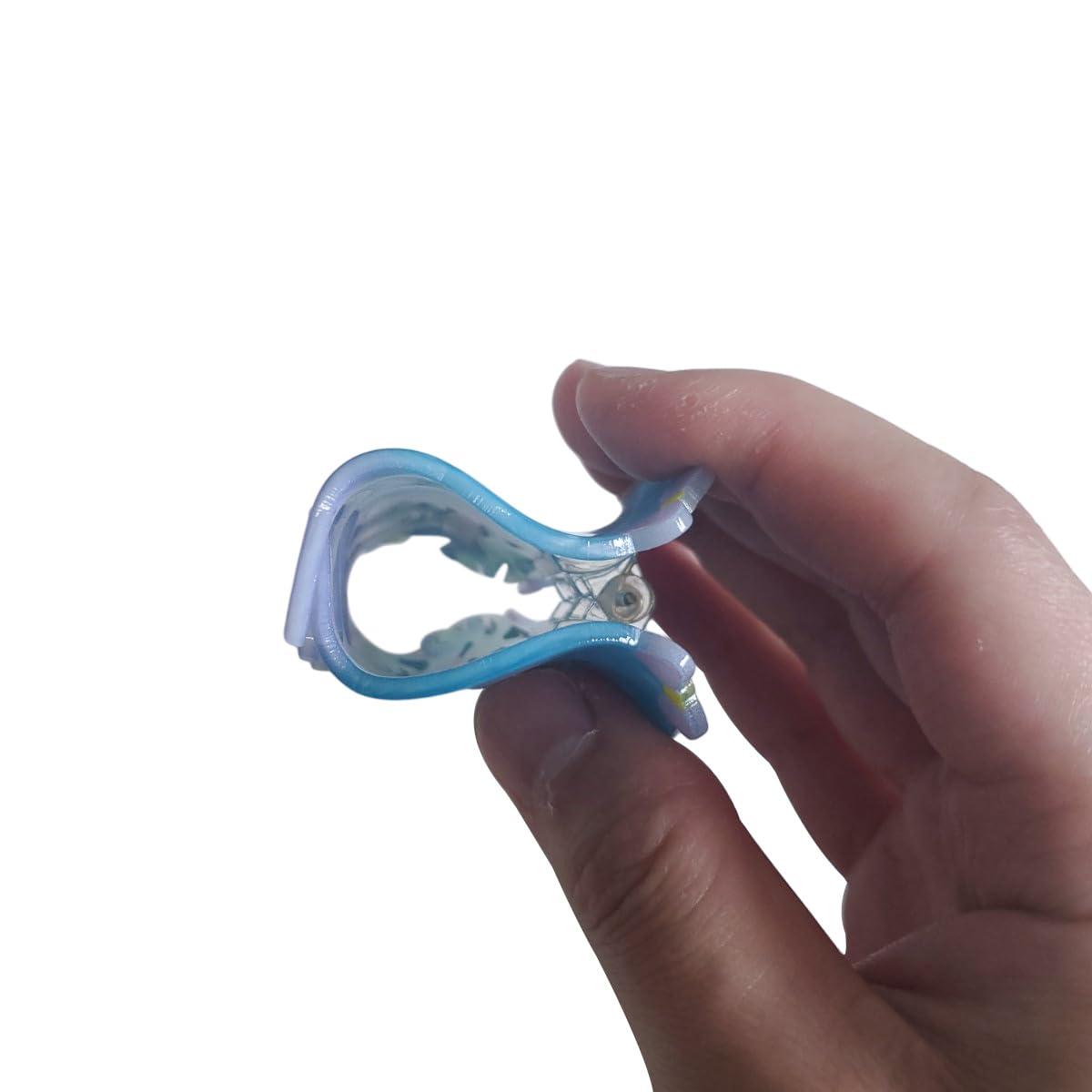 Clip Sugar Cartoon Jellyfish Hair Clip,Acrylic Hair Clip,Small Claw Clip for Women, 1 Count (Pack of 1)