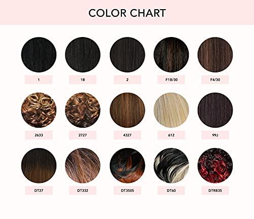 R&B Collection R&B Collection H-MISSY Premium Human Hair BLENDED Full Cap Wig (DT332)