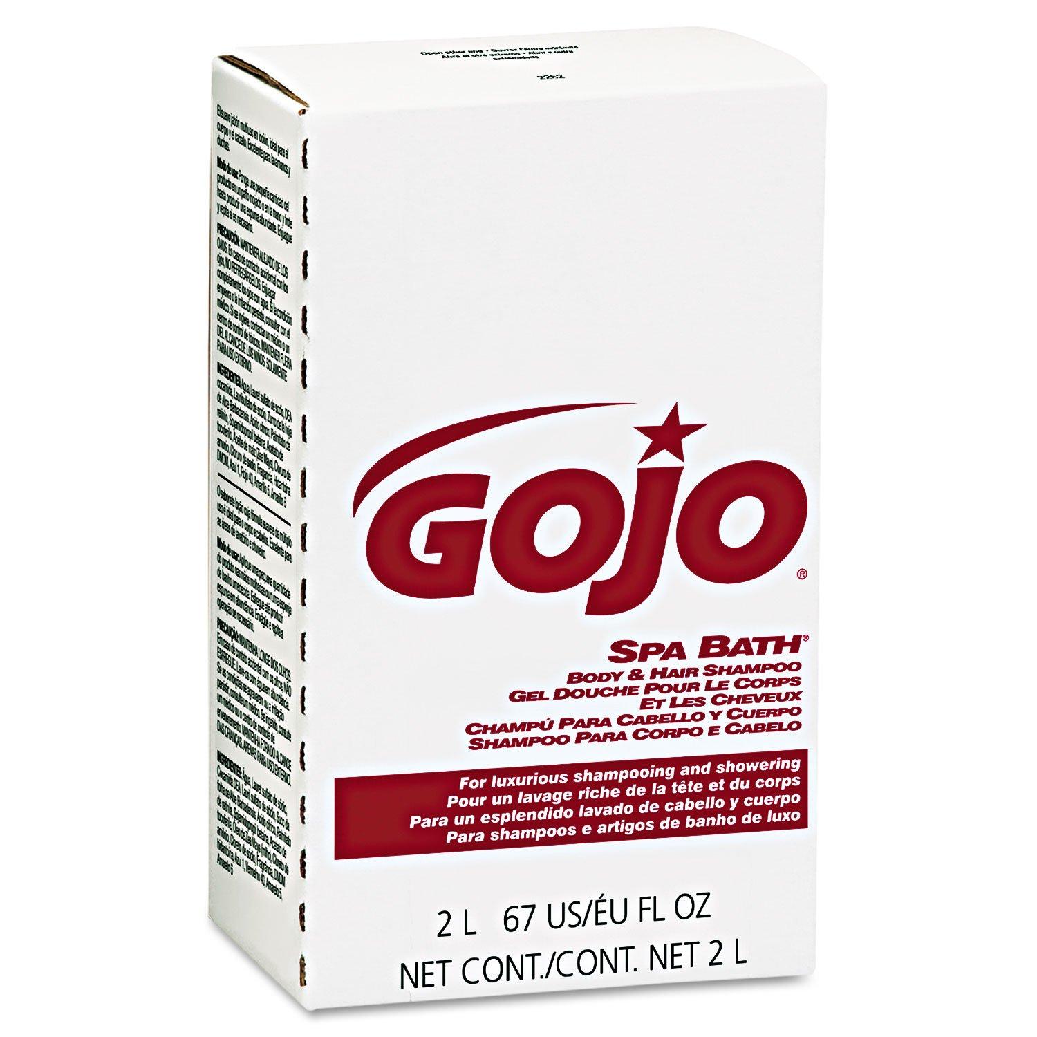 Gojo Gojo 1000 Milliliter Spa Bath Body & Hair Shampoo - 8 case.
