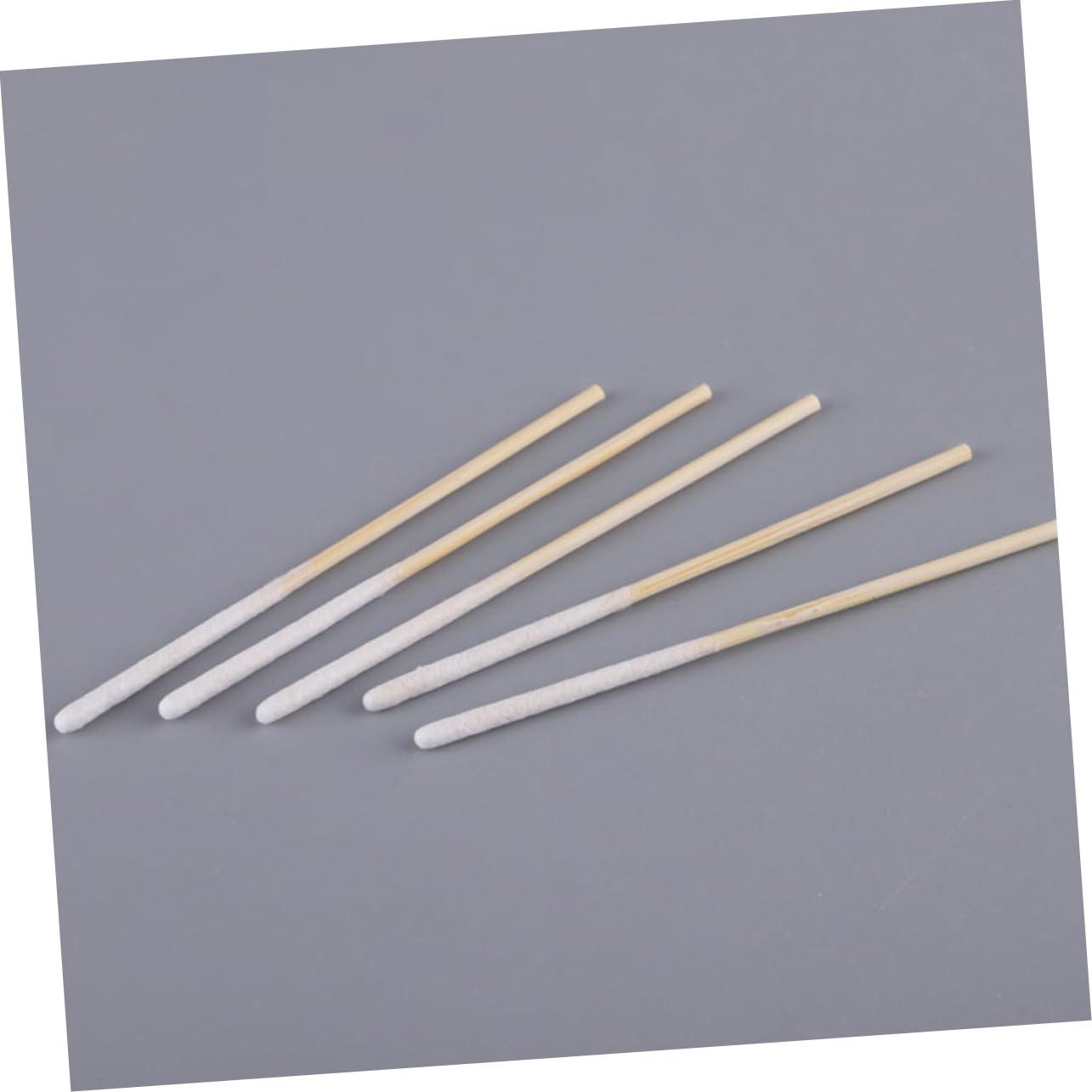 Didiseaon Didiseaon Long Cotton Swabs 60pcs cotton tipped applicator bamboo make up ear cotton swab repair fluid clean makeup accessories Accessories women makeup accessories disposable cotton sticks