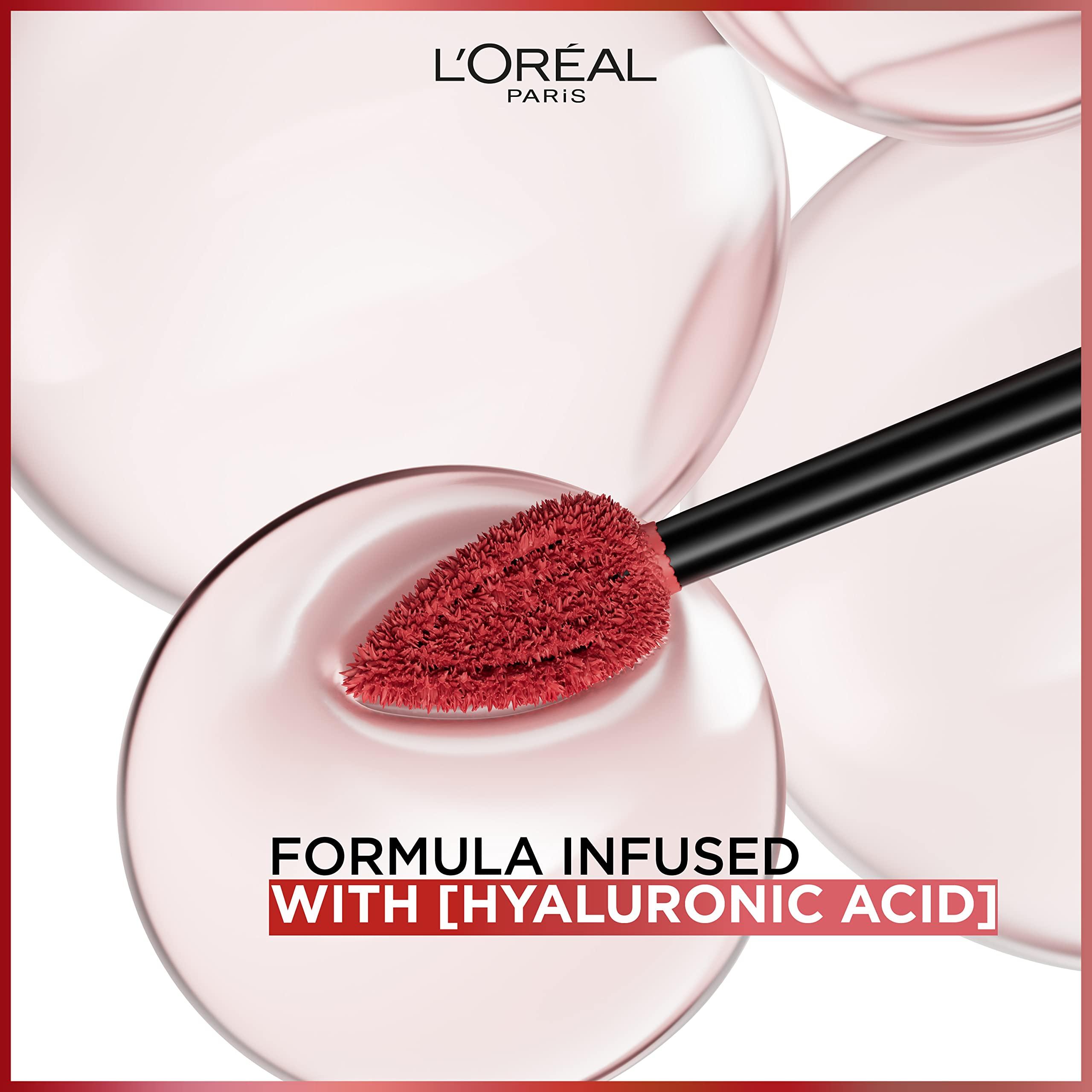 LOral Paris L\'Oreal Paris Infallible Matte Resistance Liquid Lipstick, up to 16 Hour Wear, Crush Alert 645, 0.16 Fl Oz