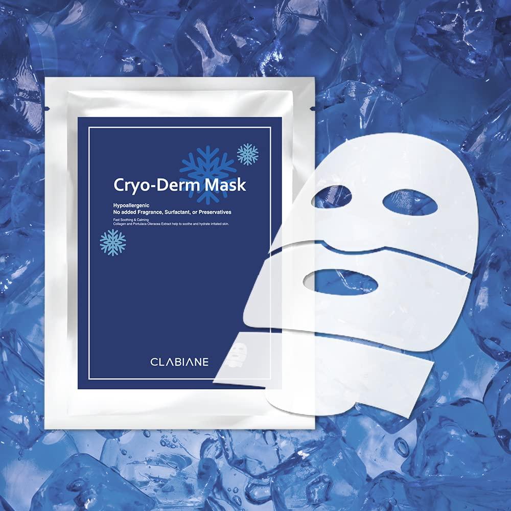CLABIANE [CLABIANE] Cryo-Derm Mask, Gamma-ray satilization, No preservatives, Post-care after laser treatment, Hypoallergenic, Hydrogel mask