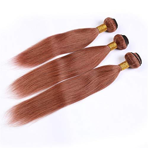 Tony beauty hair Tony Beauty Hair #33 Copper Red Peruvian Human Hair Weaves 3 Bundles with Lace Closure 4x4 Dark Auburn Straight Virgin Hair Wefts Extensions Reddish Brown Human Hair Bundles 4Pcs Lot (18 18 18+18)
