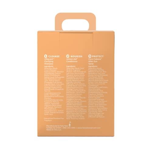 Fairy Tales Fairy Tales Swim Shampoo, Conditioner, and Spray - Travel Pack - 3 pack (3.3 oz) | Made with Natural Ingredients in the USA | No Parabens, Sulfates, or Synthetic dyes