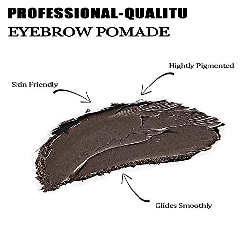 MZANAW Eyebrow Stamp Stencil Kit Perfect Eye Brow Stamping Kit Waterproof Eyebrow Stamp Long-lasting Brow Stamp Eyebrow Kit For Beginners in Beauty & Personal Care Light Brown