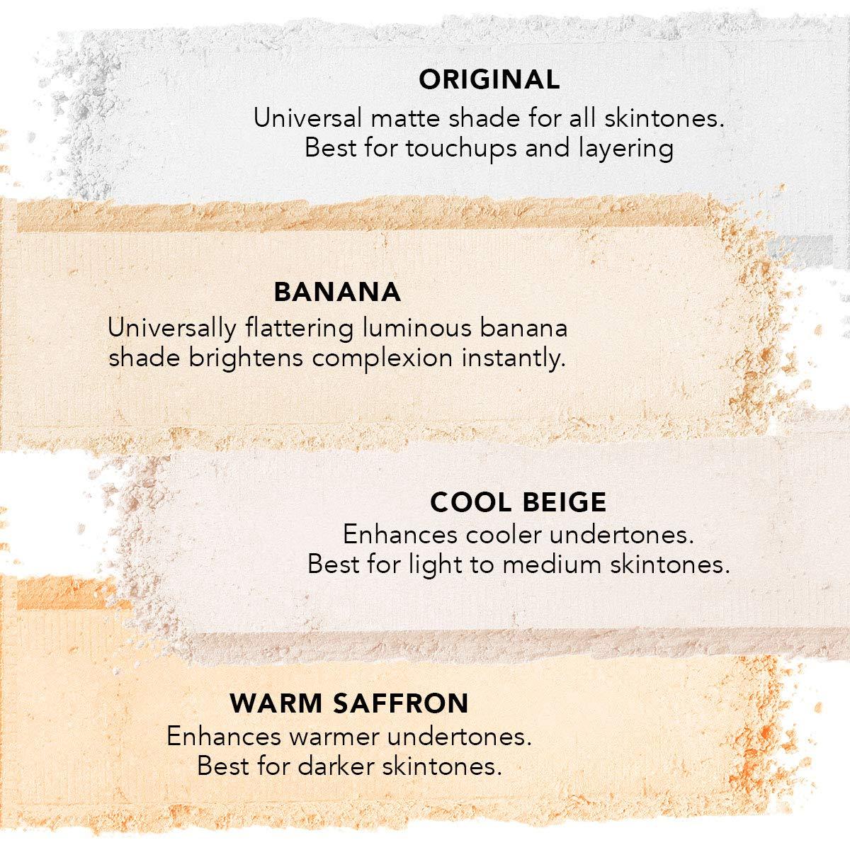 Dermablend Dermablend Illuminating Banana Powder, Loose Setting Powder Makeup for Brightening and a Long-Lasting Luminous Finish, up to 16hr Wear, 0.63 oz.