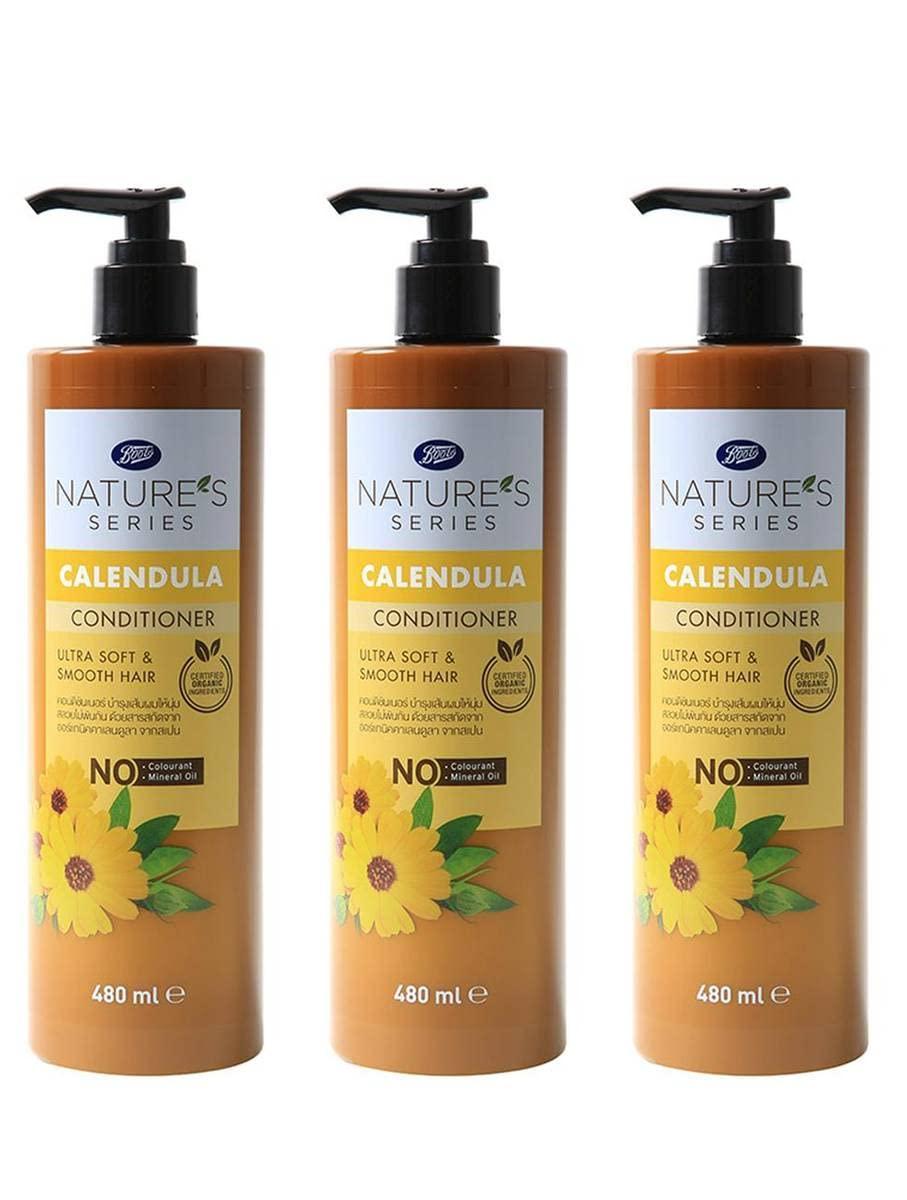 KHAOKHO KHAOKHO Boots Nature's Series Calendula Conditioner 16.23 Fl Oz. (Pack of 3)