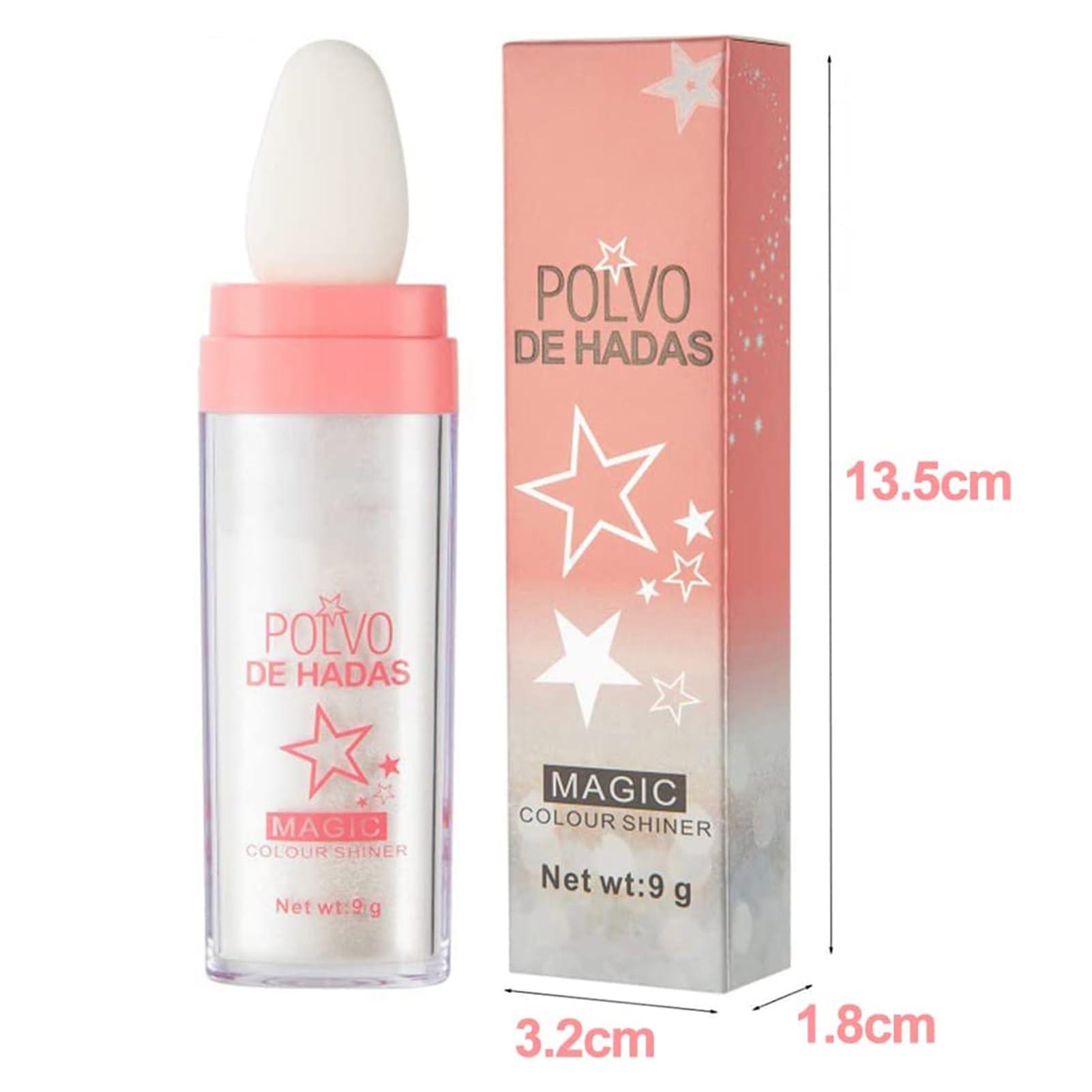 LXZJJM Shimmer Highlighter Powder Stick,LXZJJM Body&Face Highlighter Powder Stick,Create Stunning and Versatile Makeup Looks with Smooth and Long-lasting Glow (#2 Pink)