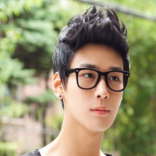 E Support E Support™ Handsome Boys Black Short Wig New Vogue Sexy Korean Men's Male Hair Cosplay Wigs