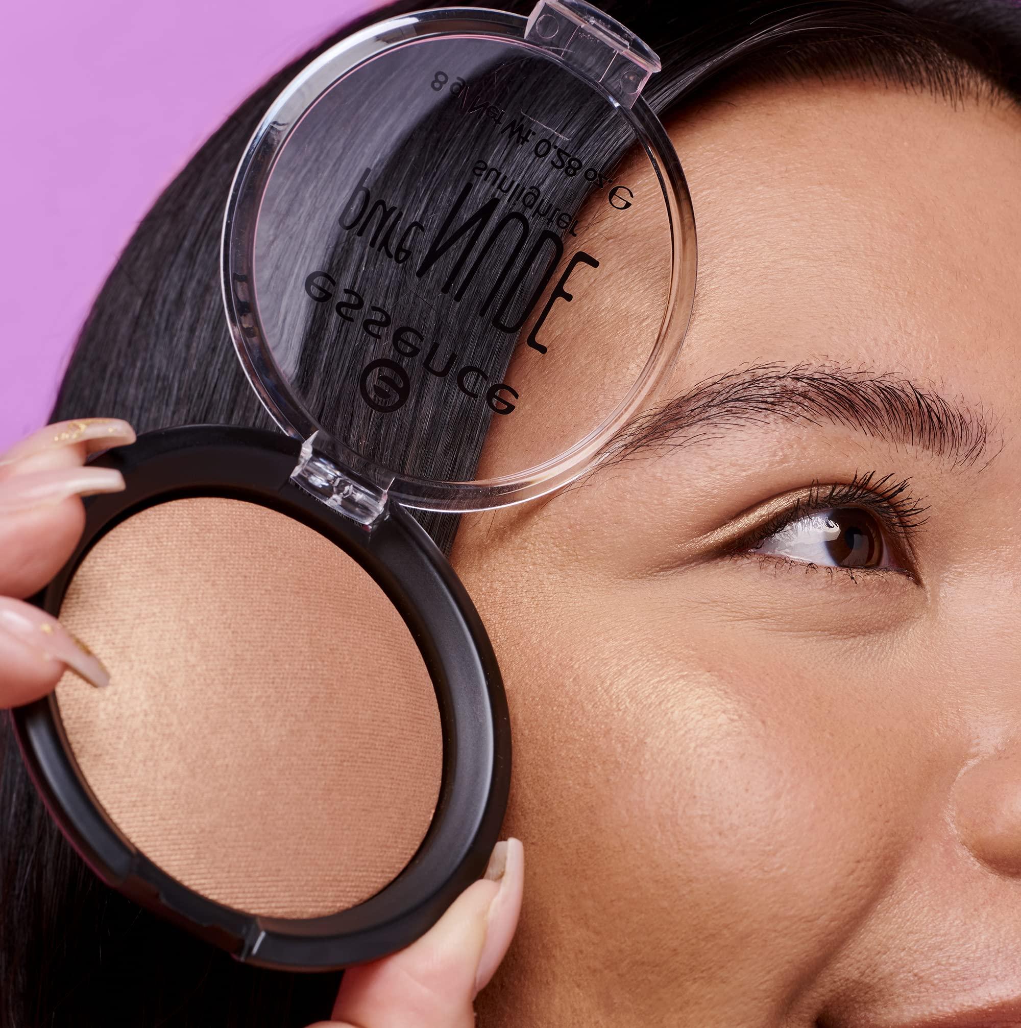 essence cosmetics essence | Pure NUDE Highlighter, 10 Be My Highlight | Natural and Subtle Glow | Vegan & Cruelty Free | - Beige