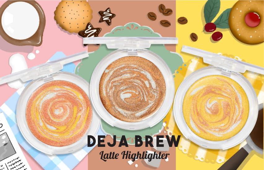 J.CAT BEAUTY J.CAT BEAUTY Deja Brew Latte Highlighter, You are Brew-Ti-Ful, Women\'s Makeup and Accessories, 1 Count (Pack of 1)