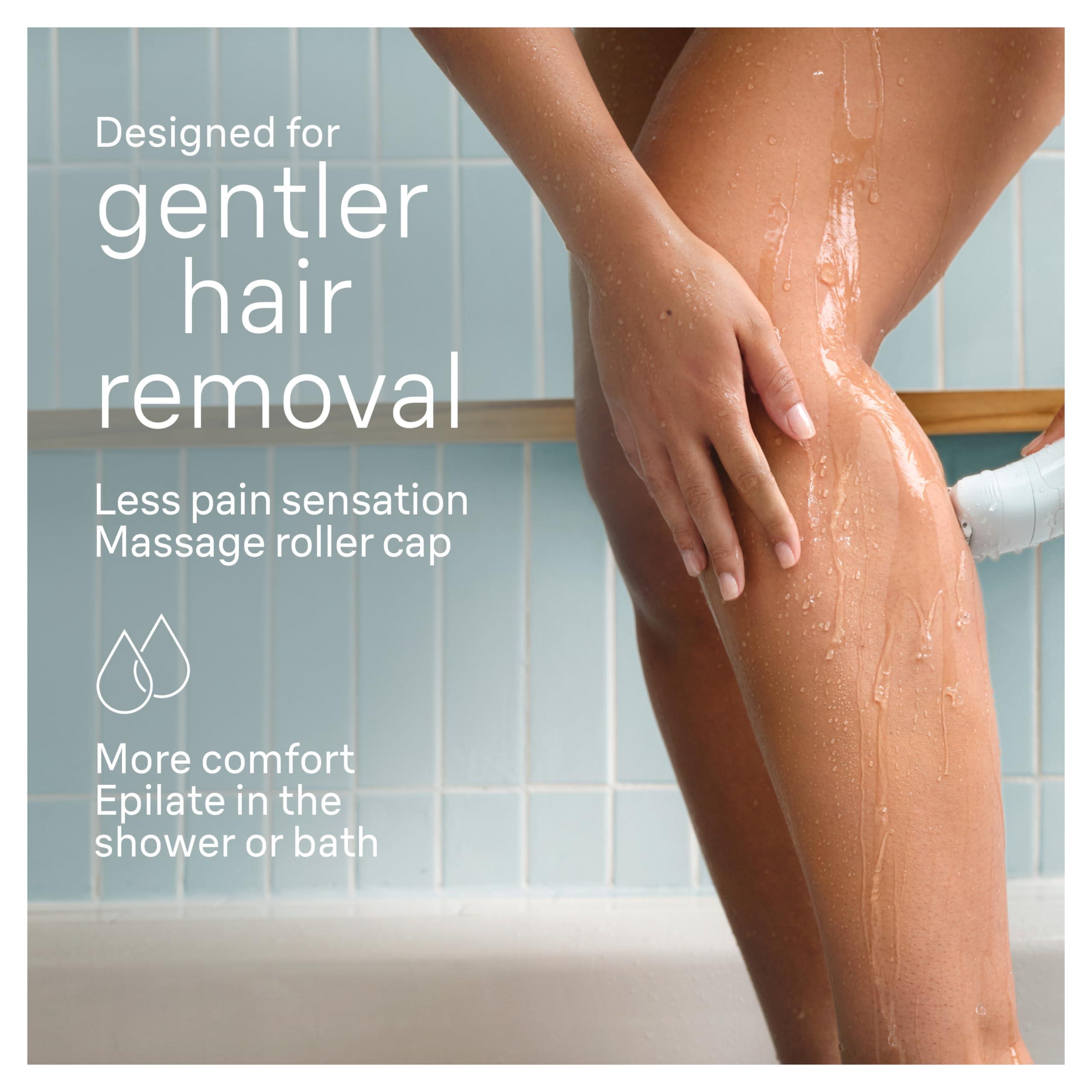 Braun Braun Epilator Silk-pil 5, Hair Removal Device, Women Shaver & Trimmer, Wet and Dry, Includes Skin Contact Cap, SE5-011, Grey