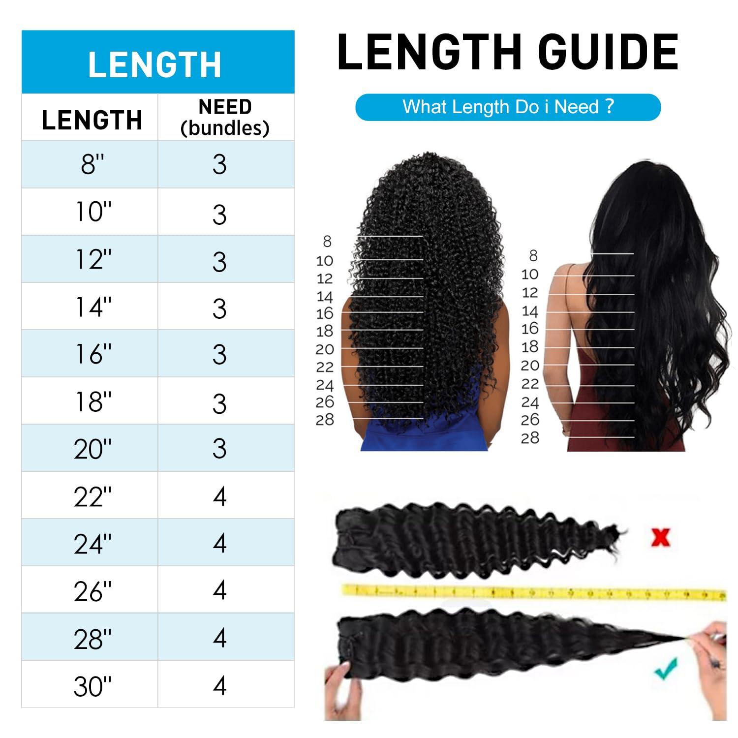 EMOL Kinky Curly Human Hair Bundles Thick Curly Weave Bundles Virgin Hair Bundles Full Head Hair Natural Black Color Hair Bundles Can Be Dyed 3 Bundles Total 300g 18 18 18 Inch