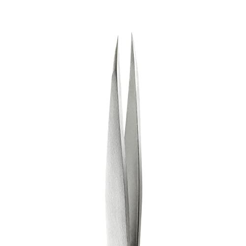 Rubis Rubis Ion-Coated Stainless Steel Pointed Tweezers for Precise Eyebrows and Hair Removal, 4K002-9.5,Rubis Switzerland Swiss Made World Renowned Precision